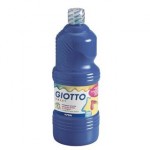Tempera pronta Giotto - blu oltremare - 1000 ml 