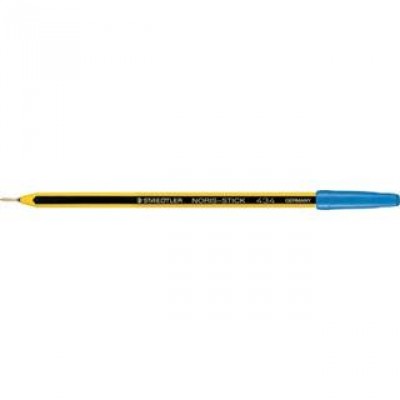 Penna a sfera Noris Stick Staedtler - nero - 1 mm - 434 09 (conf.20) 