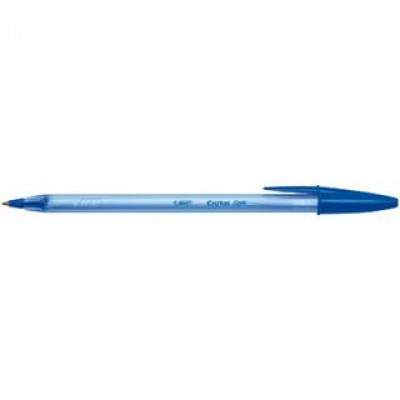 Penna a sfera Cristal Soft Easy Glide Bic - Blu - 918519 (conf.50) 