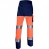 Pantalone altavisibilità Delta Plus - arancione fluo/blu - XL - PHPANOMXG