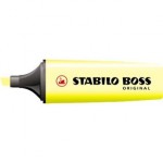 Scatola cartone evidenziatori Stabilo Boss Original - giallo - 2-5 mm - 70/24 (conf.10) 