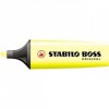 Scatola cartone evidenziatori Stabilo Boss Original - giallo - 2-5 mm - 70/24 (conf.10)