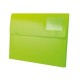Buste a soffietto con bottone Joy Rexel - A4+ - verde lime - 2104217 (conf.5) 