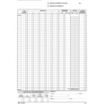 Registro corrispettivi Semper Multiservice - carta chimica 2 parti - 24x2 fogli - 168524C00 